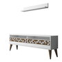 Hanah Home Mueble para TV Line - Blanco